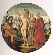 Girolamo di Benvenuto The Judgment of Paris (mk05) china oil painting reproduction